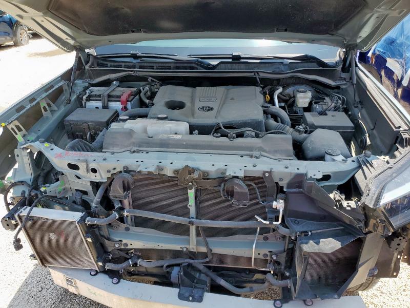 5TFNA5DB0RX145877 - 2024 TOYOTA TUNDRA CREWMAX PLATINUM GREEN photo 11