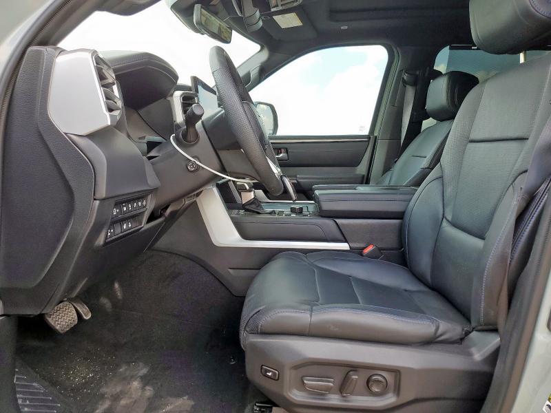 5TFNA5DB0RX145877 - 2024 TOYOTA TUNDRA CREWMAX PLATINUM GREEN photo 7