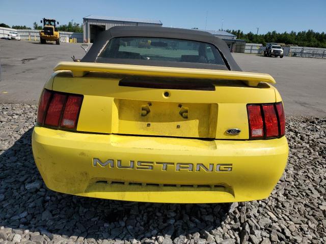 1FAFP44463F367275 - 2003 FORD MUSTANG YELLOW photo 6