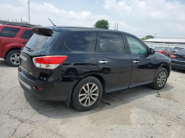5N1AR2MM0EC601400 - 2014 NISSAN PATHFINDER S BLACK photo 3