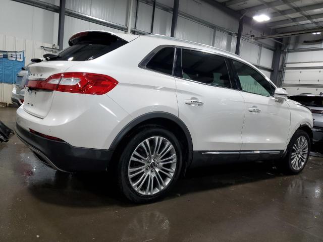 2LMPJ6LR3JBL40431 - 2018 LINCOLN MKX RESERVE Սպիտակ լուսանկար 3