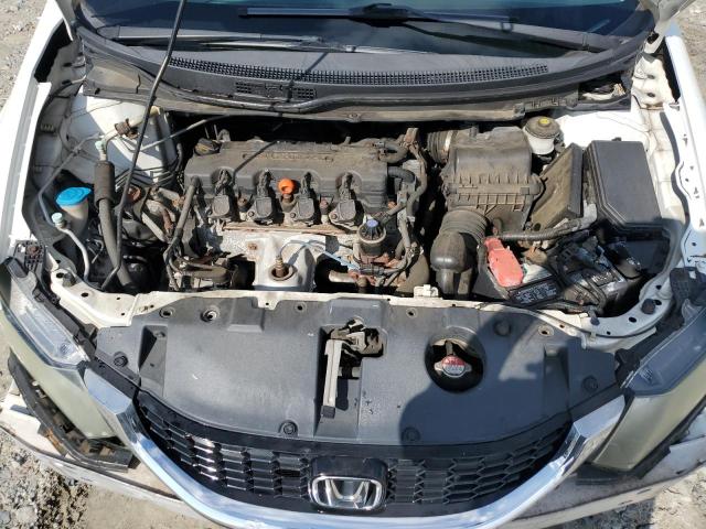 19XFB2F96DE275049 - 2013 HONDA CIVIC EXL WHITE photo 11