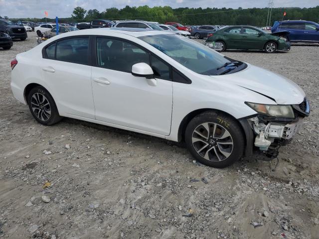 19XFB2F96DE275049 - 2013 HONDA CIVIC EXL WHITE photo 4