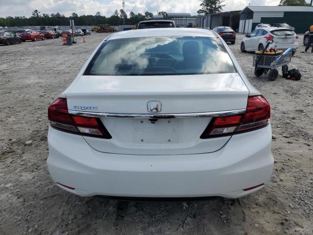 19XFB2F96DE275049 - 2013 HONDA CIVIC EXL WHITE photo 6