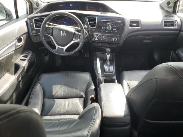 19XFB2F96DE275049 - 2013 HONDA CIVIC EXL WHITE photo 8