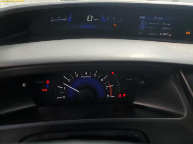 19XFB2F96DE275049 - 2013 HONDA CIVIC EXL WHITE photo 9