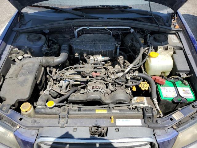 JF1SG65624H707764 - 2004 SUBARU FORESTER 2.5XS Синий фото 12