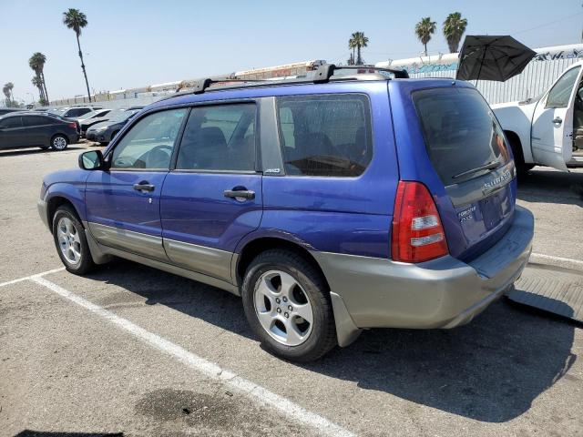 JF1SG65624H707764 - 2004 SUBARU FORESTER 2.5XS Синий фото 2