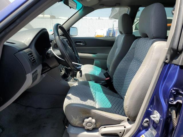 JF1SG65624H707764 - 2004 SUBARU FORESTER 2.5XS Синий фото 7