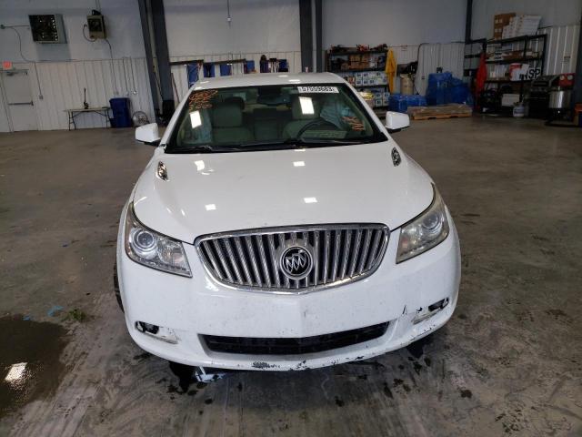 1G4GE5ED8BF348861 - 2011 BUICK LACROSSE CXS WHITE photo 5