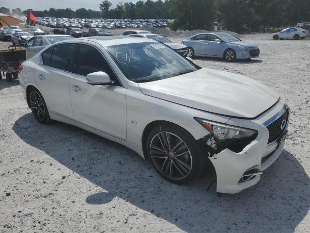 JN1EV7AP9HM735725 - 2017 INFINITI Q50 PREMIUM WHITE photo 4