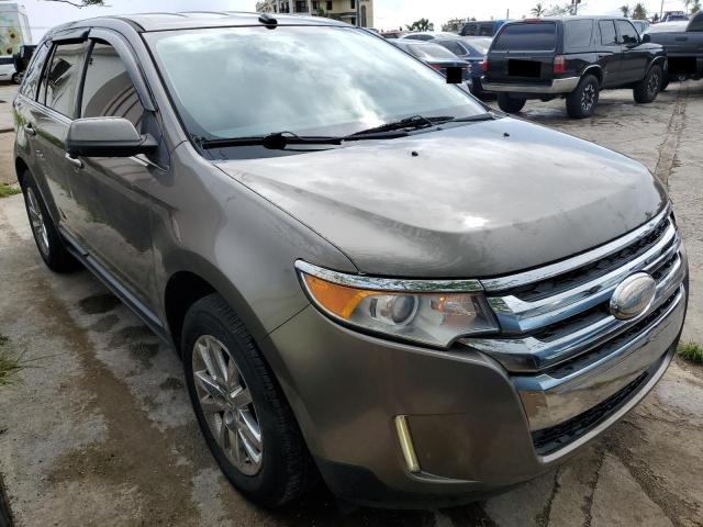 2FMDK3K94DBB38570 - 2013 FORD EDGE LIMITED BROWN photo 4