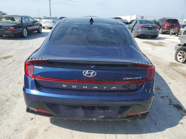 5NPEH4J2XLH011794 - 2020 HYUNDAI SONATA LIMITED BLUE photo 6