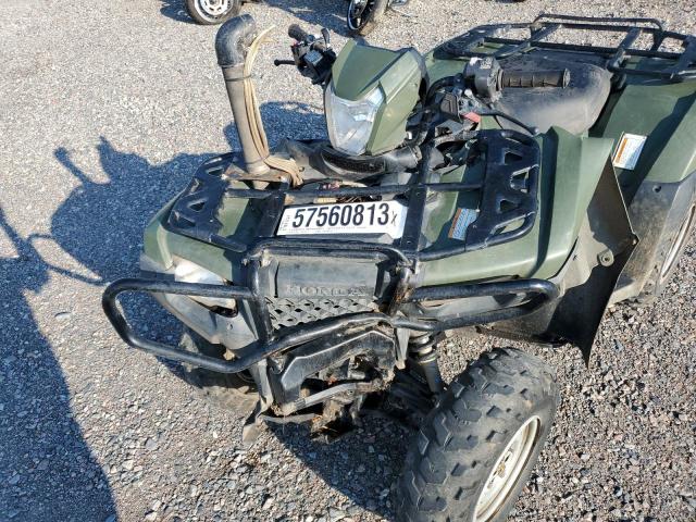 1HFTE46F2J4300818 - 2018 HONDA TRX500 FA GREEN photo 9