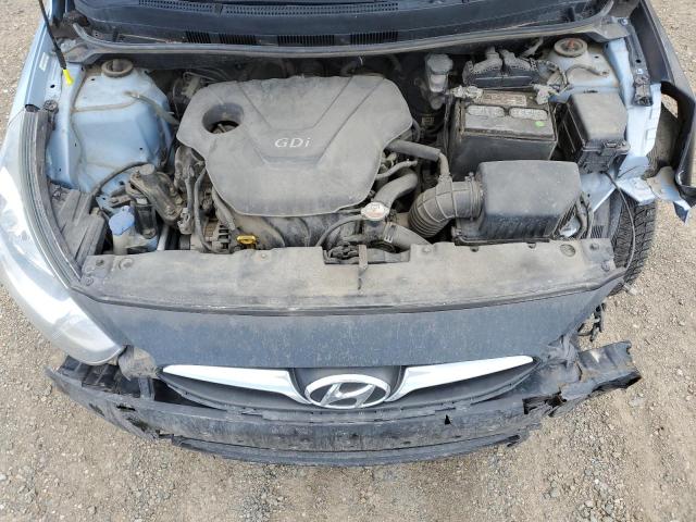 KMHCU5AE0DU066048 - 2013 HYUNDAI ACCENT GLS 蓝色 照片 11