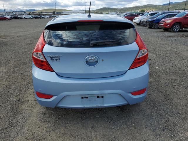 KMHCU5AE0DU066048 - 2013 HYUNDAI ACCENT GLS 蓝色 照片 6