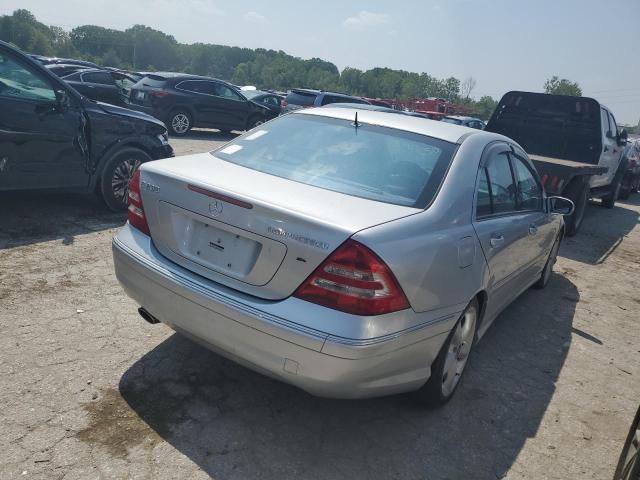 WDBRF40J25A818755 - 2005 MERCEDES-BENZ C 230K SPORT SEDAN SILVER photo 3