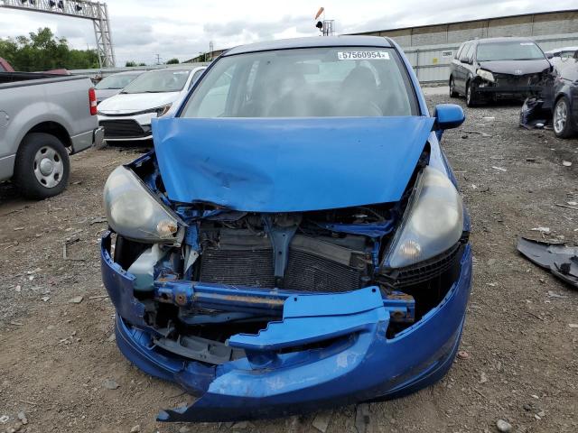JHMGD38687S033225 - 2007 HONDA FIT S 蓝色 照片 5