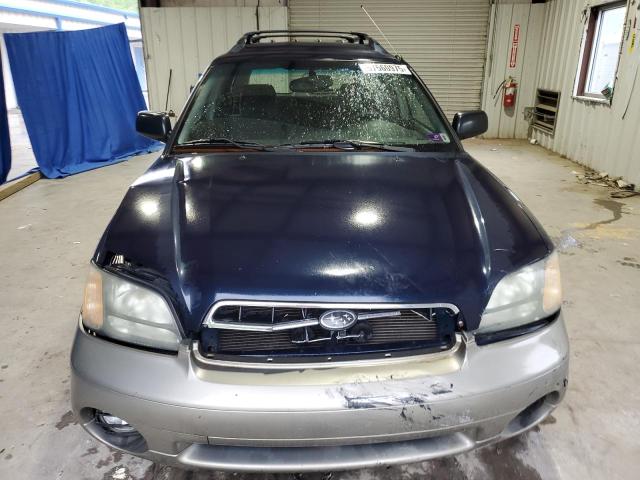 4S3BH675617678847 - 2001 SUBARU LEGACY OUTBACK AWP 蓝色 照片 5