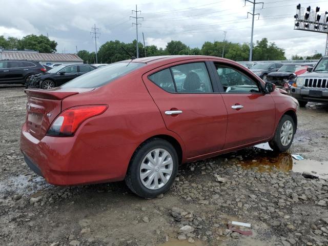 3N1CN7AP0JL885178 - 2018 NISSAN VERSA S RED photo 3