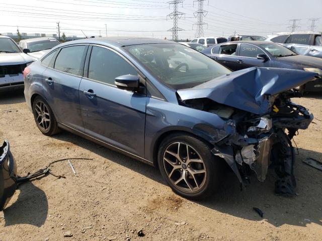 1FADP3H20JL285552 - 2018 FORD FOCUS SEL BLUE photo 4