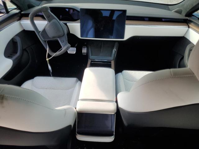 5YJSA1E58NF478417 - 2022 TESLA MODEL S ნაცრისფერი ფოტო 8