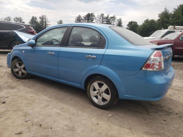 KL1TD56697B138877 - 2007 CHEVROLET AVEO BASE BLUE photo 2