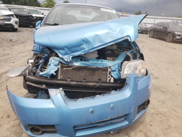 KL1TD56697B138877 - 2007 CHEVROLET AVEO BASE BLUE photo 5