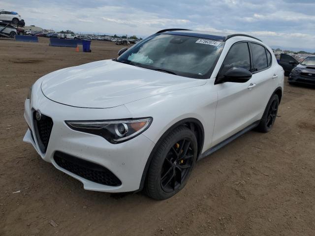 ZASPAKBN2K7C50213 - 2019 ALFA ROMEO STELVIO TI WHITE photo 1
