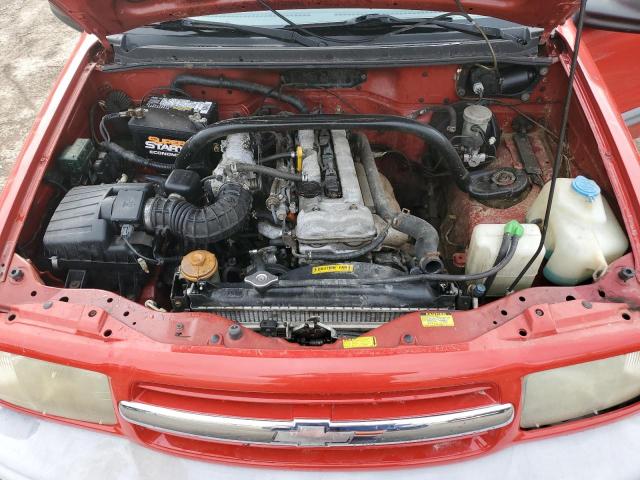 2CNBE18C2X6914181 - 1999 CHEVROLET TRACKER RED photo 11