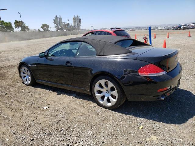 WBAEK73404B260218 - 2004 BMW 645 CI AUTOMATIC Қара фото 2