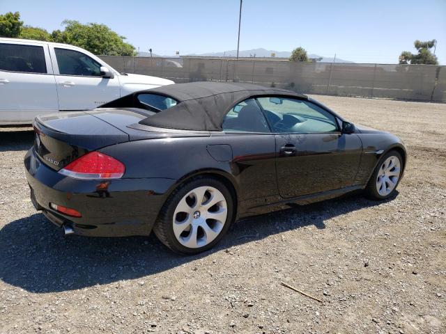 WBAEK73404B260218 - 2004 BMW 645 CI AUTOMATIC Қара фото 3