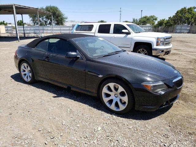 WBAEK73404B260218 - 2004 BMW 645 CI AUTOMATIC Қара фото 4