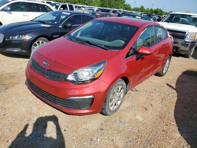 KNADM4A35H6036746 - 2017 KIA RIO LX RED photo 1