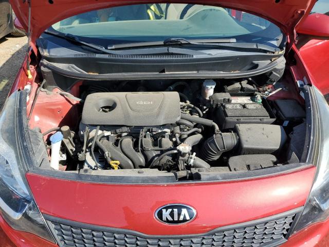 KNADM4A35H6036746 - 2017 KIA RIO LX RED photo 11