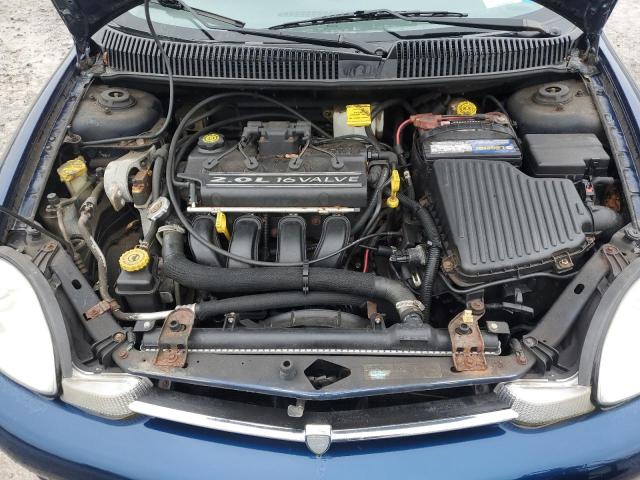 1P3ES46C5YD870288 - 2000 PLYMOUTH NEON BASE 蓝色 照片 11