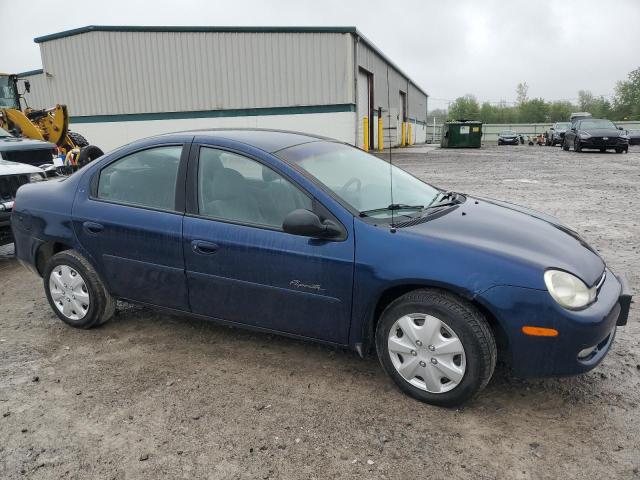 1P3ES46C5YD870288 - 2000 PLYMOUTH NEON BASE 蓝色 照片 4