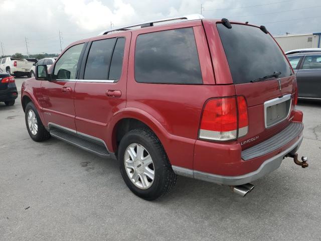 5LMEU68H53ZJ24362 - 2003 LINCOLN AVIATOR წითელი ფოტო 2