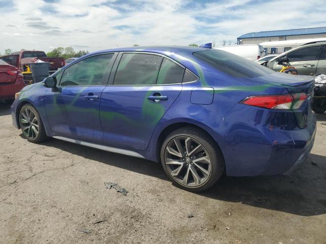 5YFS4RCE6LP003438 - 2020 TOYOTA COROLLA SE Azul foto 2