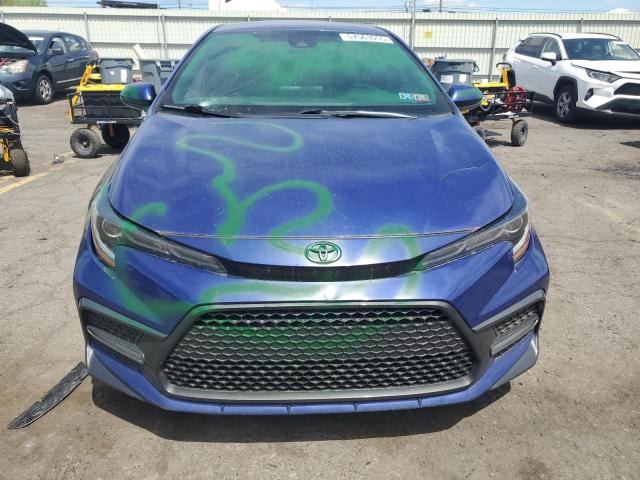 5YFS4RCE6LP003438 - 2020 TOYOTA COROLLA SE Azul foto 5