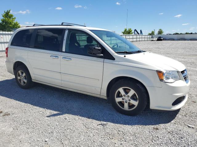 2C4RDGCG0DR551019 - 2013 DODGE GRAND CARA SXT WHITE photo 4