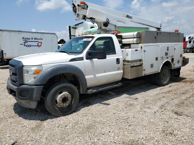 1FDUF4GY6DEA43815 - 2013 FORD F450 SUPER DUTY WHITE photo 1