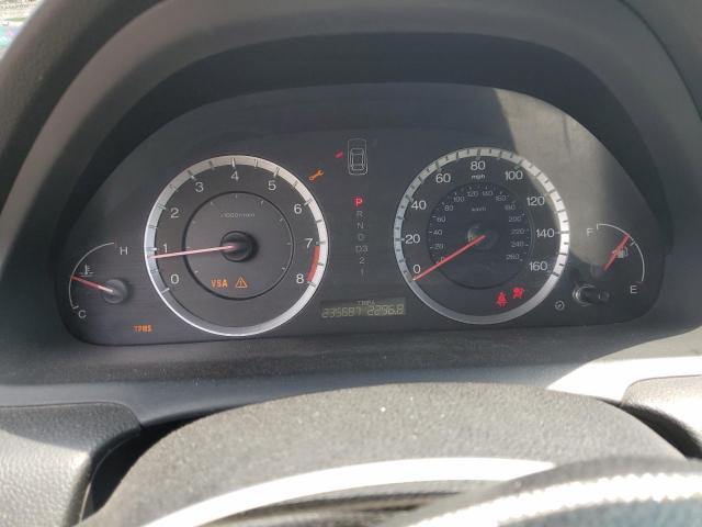 1HGCS12828A026364 - 2008 HONDA ACCORD EXL CHARCOAL photo 9