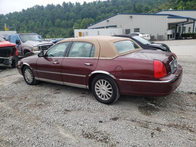 1LNHM81W13Y632323 - 2003 LINCOLN TOWN CAR EXECUTIVE BURGUNDY photo 2