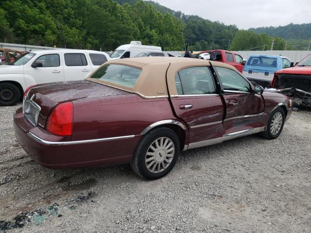 1LNHM81W13Y632323 - 2003 LINCOLN TOWN CAR EXECUTIVE BURGUNDY photo 3