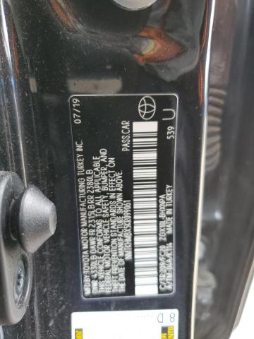 NMTKHMBX5KR099061 - 2019 TOYOTA C-HR XLE BLACK photo 13