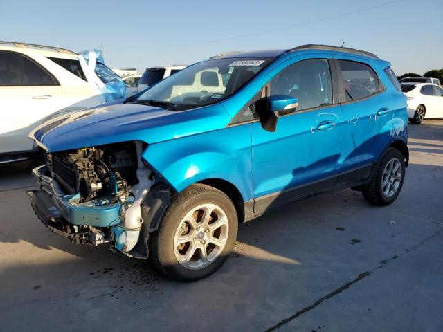 MAJ3P1TE4JC179591 - 2018 FORD ECOSPORT SE Azul foto 1