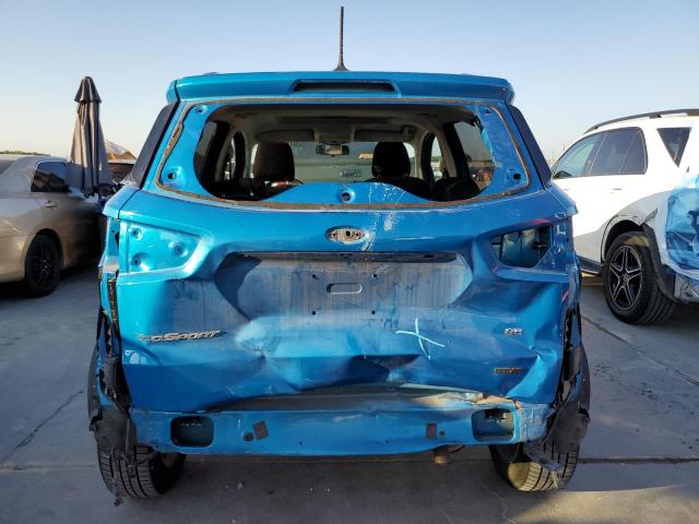 MAJ3P1TE4JC179591 - 2018 FORD ECOSPORT SE Azul foto 6