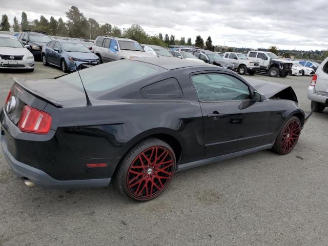 1ZVBP8AN5A5181014 - 2010 FORD MUSTANG BLACK photo 3