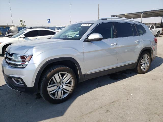 1V2NR2CA1KC533910 - 2019 VOLKSWAGEN ATLAS SEL PREMIUM SILVER photo 1